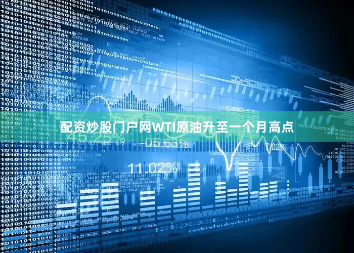 配资炒股门户网WTI原油升至一个月高点